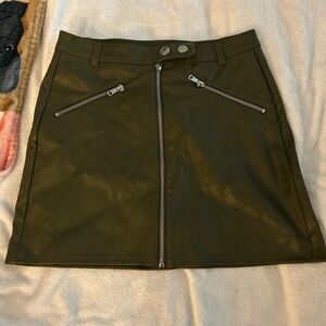 Wild Fable Dark Green Mini Skirt